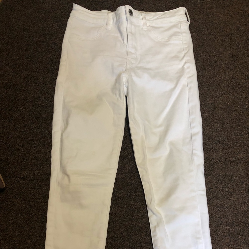 White American eagle jeans